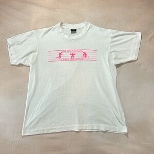 Vintage 80s Houstonian club shirt